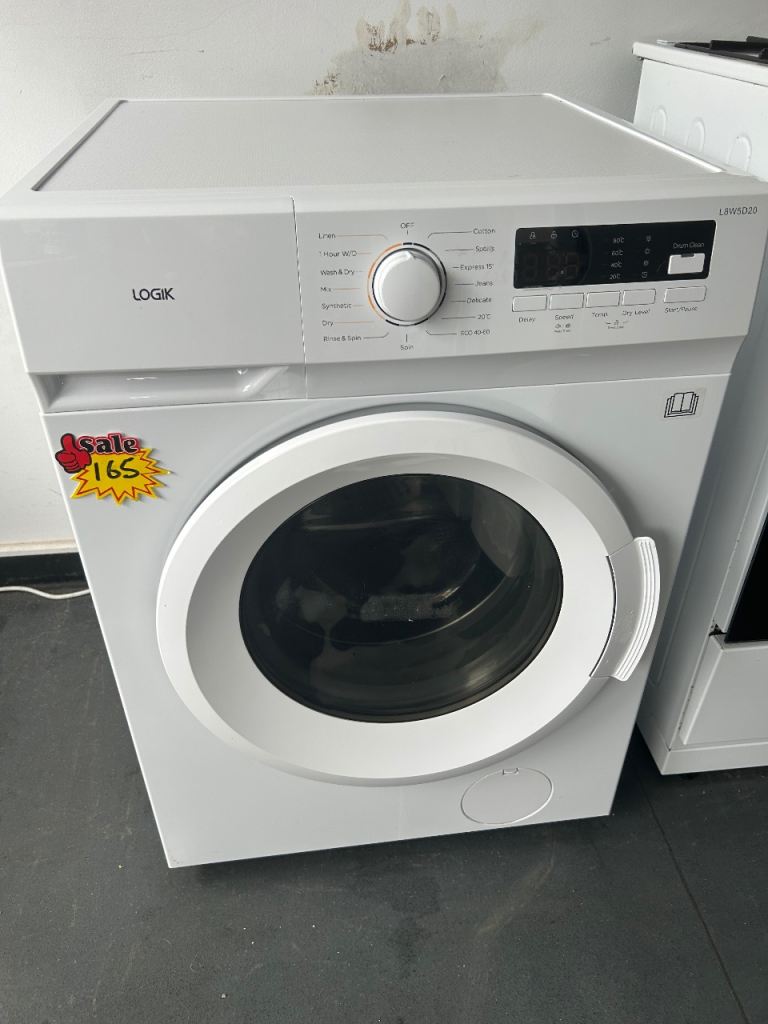 Logik L8W5D20 Washing Machine - Good Condition