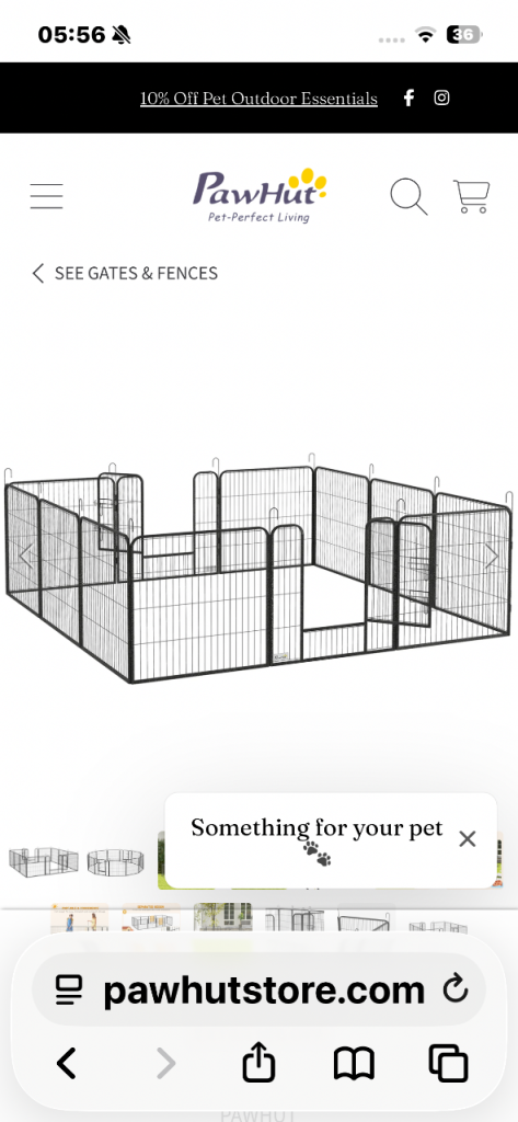 Dog cage