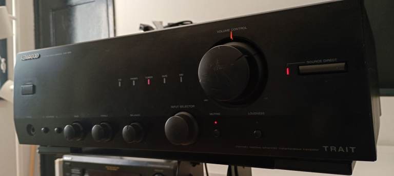 Kenwood KAF-1010 stereo integrated amplifier.