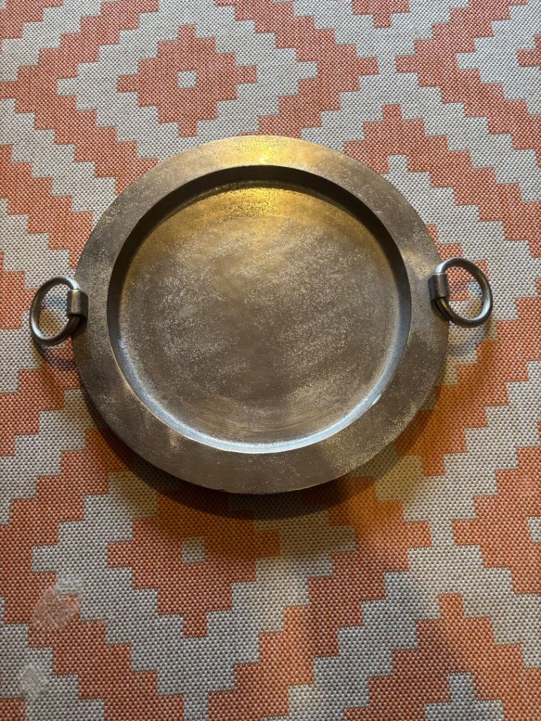 Silver tray