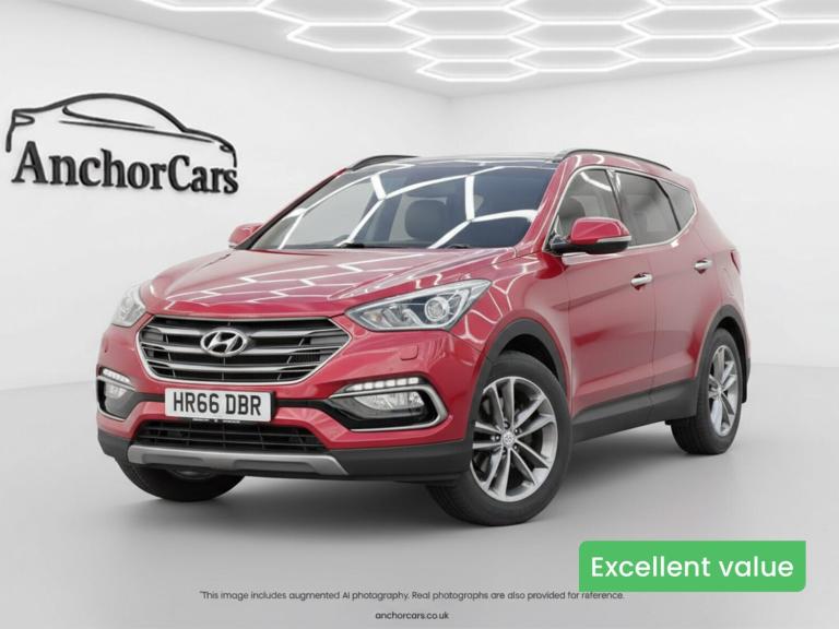 2016 Hyundai Santa Fe (Sold) Premium SE SUV 5dr Diesel Manual 4WD Euro 6 (7 Seat) (200 ps) Estate...
