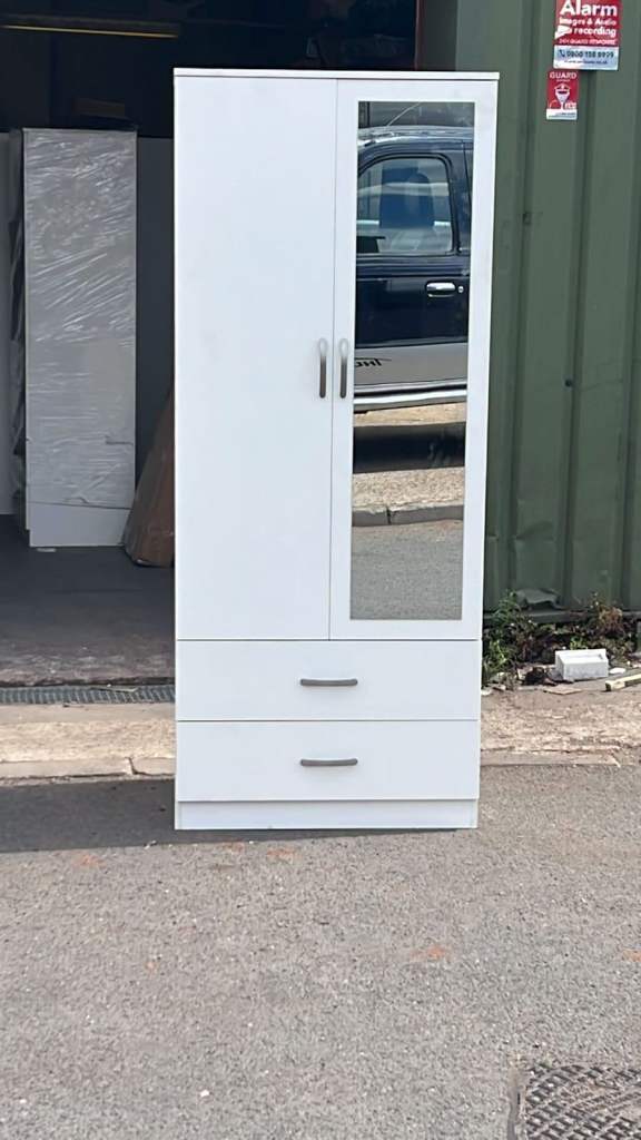 Brand New Grey Bedroom Wardrobe & Matching Furniture Set All Sizes Available
