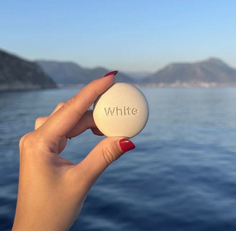 Remembrance Stone with pet ashes (Small)