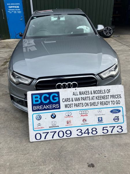2014 audi a6 estate grey parts breaking 