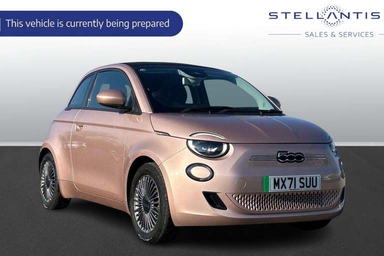 2022 Fiat 500 87kW Icon 42kWh 2dr Auto CONVERTIBLE ELECTRIC Automatic
