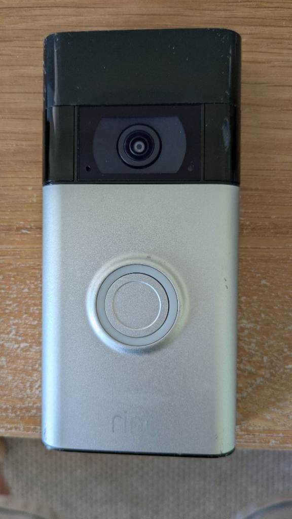 2nd generation ring doorbell and indoor chime 