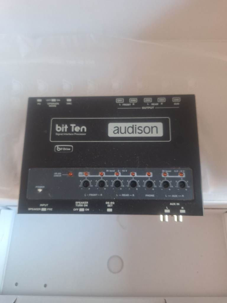 Audison bit 10 dsp car hifi  processor 