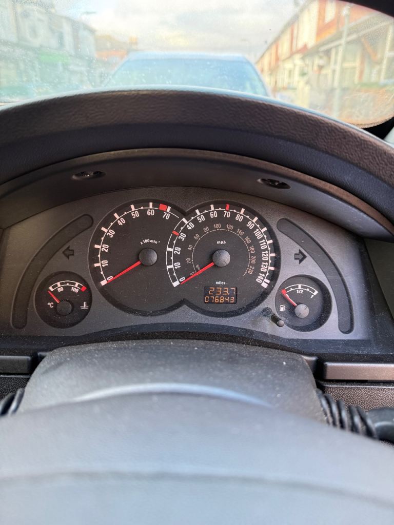 Vauxhall, MERIVA, MPV, 2009, Manual, 1598 (cc), 5 doors