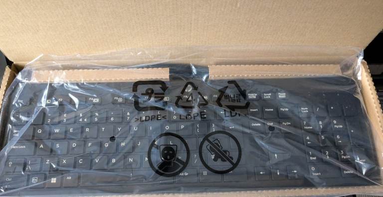 HP Business Slim USB Full Keyboard Wired UK Qwerty Black KU-1469
