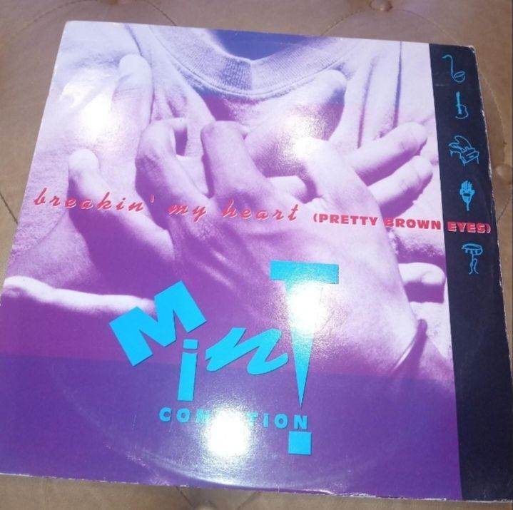 Mint Condition - Breakin' My Heart Pretty Brown Eyes Used Rare Single 12" Vinyl Classic Soul RnB