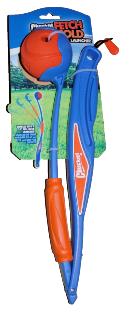 CHUCKIT! FETCH and FOLD 25M BALL LAUNCHER with a PREMIUM BALL INCLUDED BRAND NEW