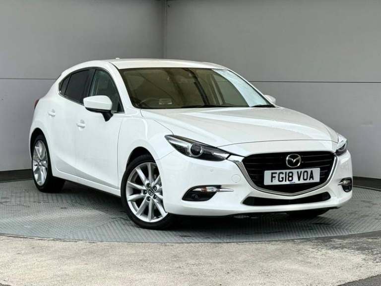 2018 Mazda Mazda3 2.0 SKYACTIV-G Sport Nav Petrol Manual (165 ps) [Full Mazda Service History Hat...