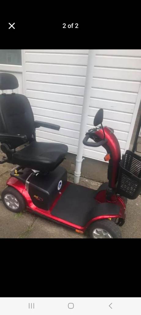 Pride colt deluxe mobility scooter
