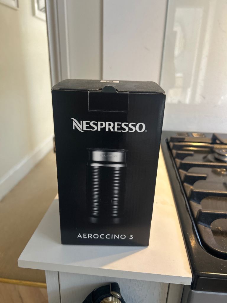 Nespresso Aeroccino 3 Milk Frother – Brand New