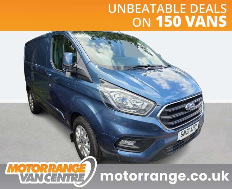 2021 Ford Transit Custom 2.0 EcoBlue 130ps Low Roof Limited Van Panel Van DIESEL Manual