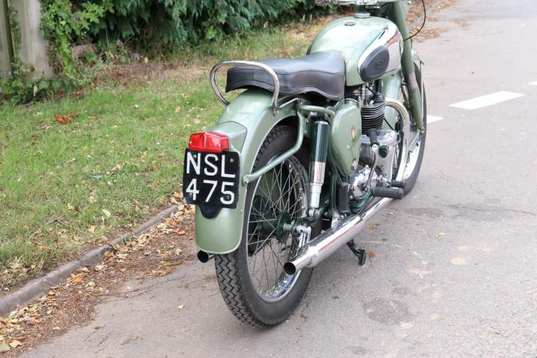 BSA A7 A 7 7 SS Shooting Star 1955 UK Motorcycle. Fabulous condition