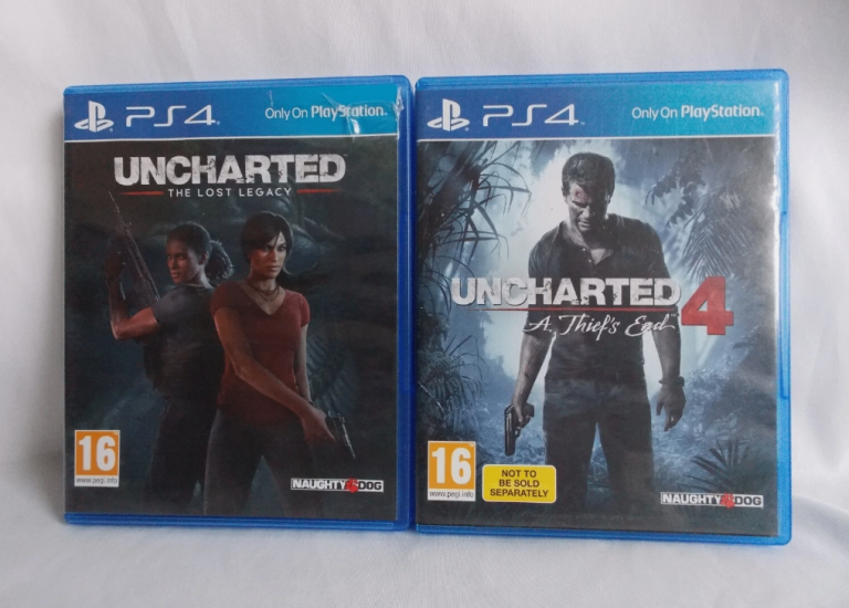 Sony Playstation 4 PS4 Uncharted Bundle Lost Legacy + Uncharted 4 A Thief's End