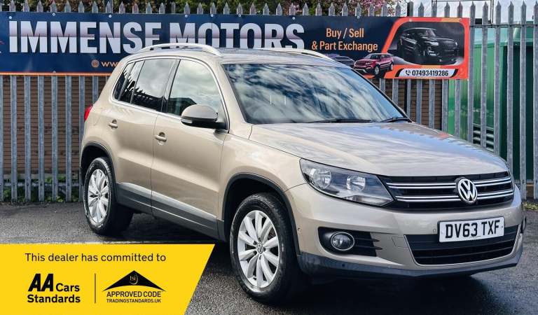 2013 Volkswagen Tiguan 2.0 TDI BlueMotion Tech Match 4WD Euro 5 (s/s) 5dr ESTATE Diesel Manual