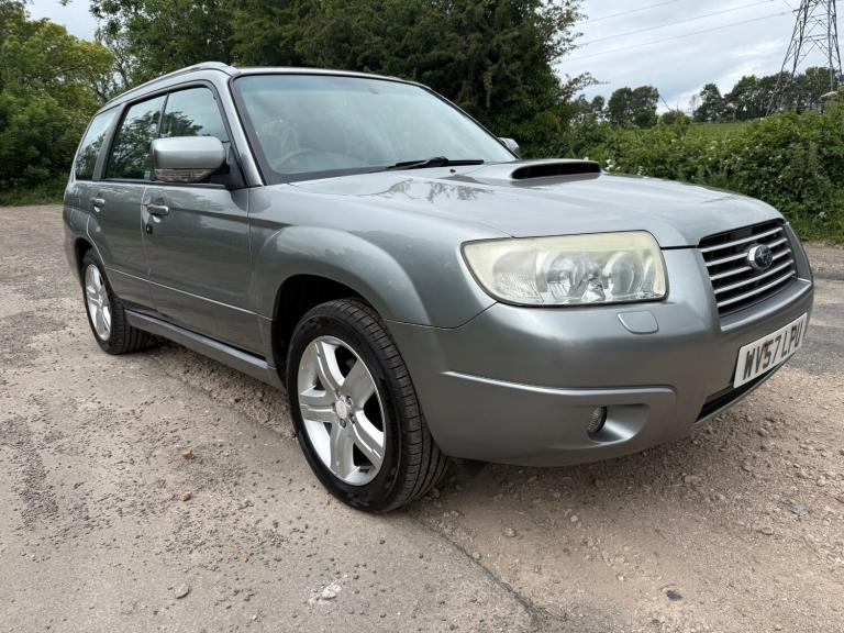 2007 57 SUBARU FORESTER 2.5 XT AUTO LOW 79K 1 PR OWNER TOW BAR COLD ACVPX SWAPS