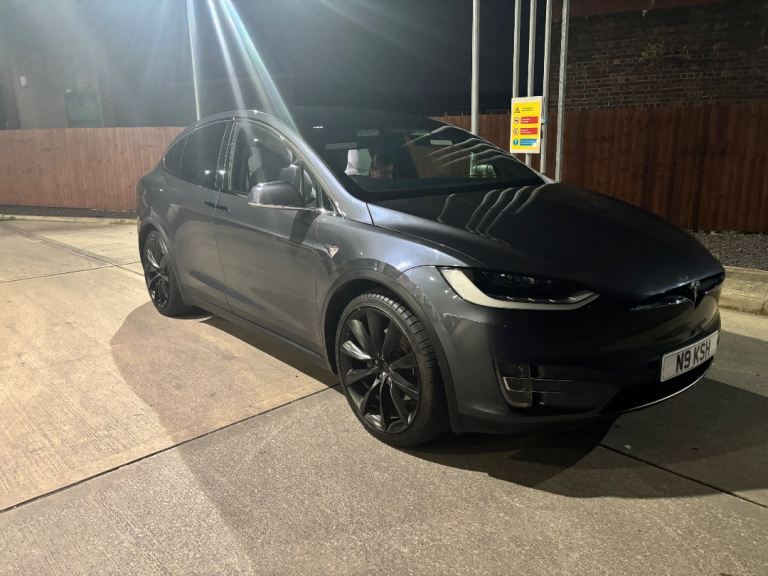 Tesla, MODEL X, 67 Reg,75d grey with white interior 6 seats 