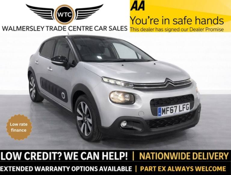 2017 Citroen C3 1.2 PureTech Flair Hatchback 5dr Petrol Manual Euro 6 (82 ps) Hatchback Petrol Ma...