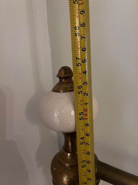 Victorian Style King Size Iron Bed Frame