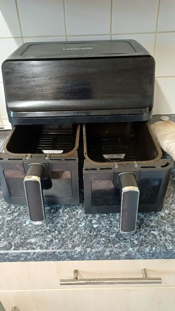 Lakeland Dual Air Fryer - Well Used, Fair Condition