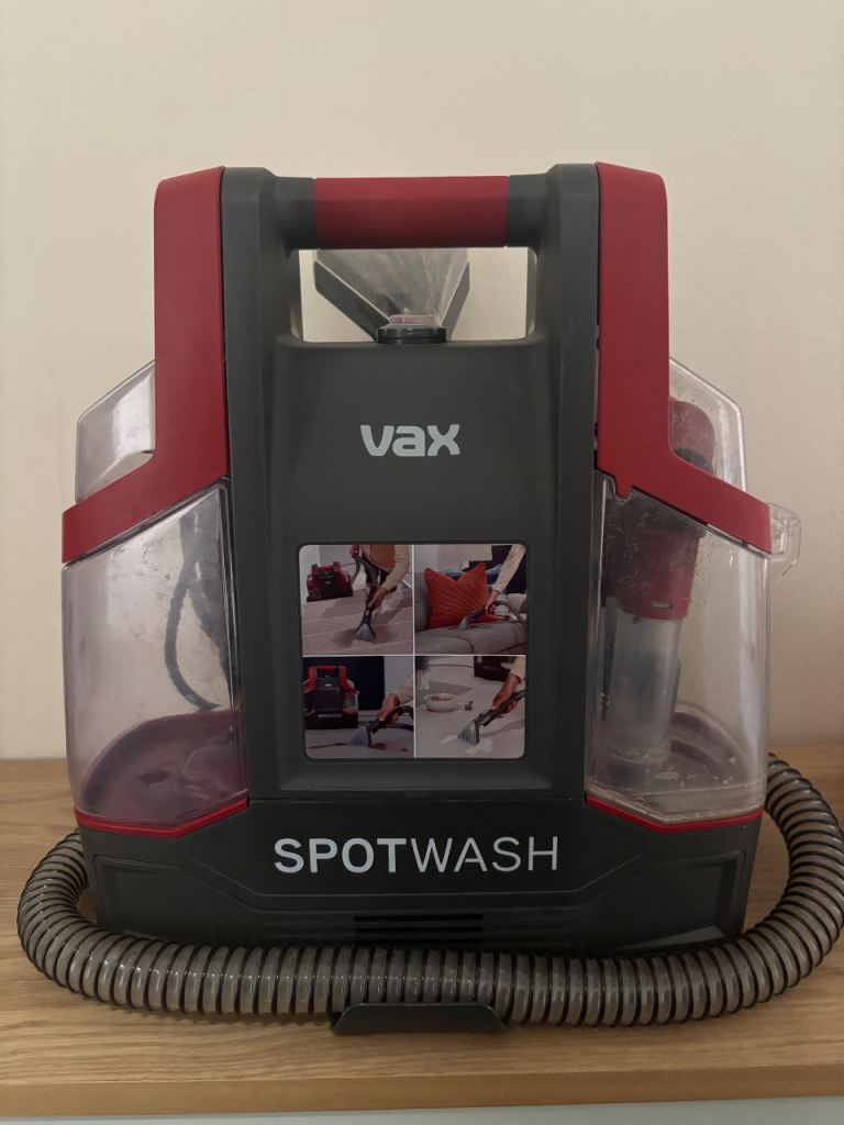 Vax SpotWash Portable Spot Cleaner – Graphite & Red