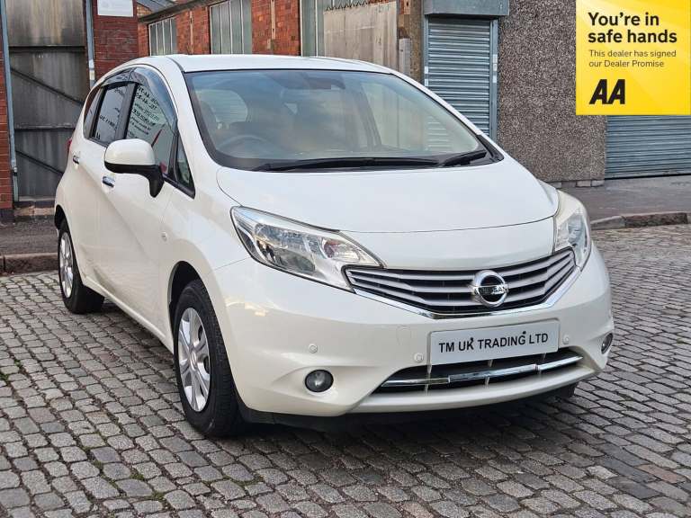 2014 Nissan Note 1.2 Petrol Automatic P/Leather 2 Keys Hatchback Petrol Automatic