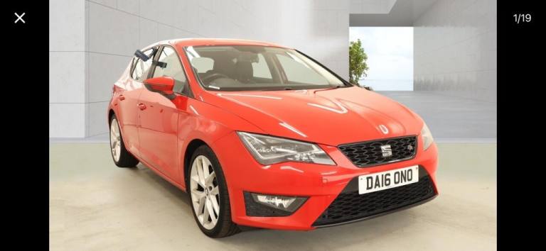 2016 SEAT Leon 2.0 TDI 184 FR 5dr [Technology Pack] HATCHBACK DIESEL Manual