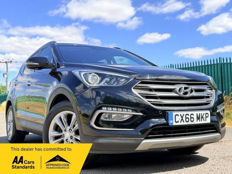 2016 Hyundai Santa Fe 2.2 CRDi Blue Drive Premium Auto 4WD Euro 6 (s/s) 5dr (7 Seat) ESTATE Diese...
