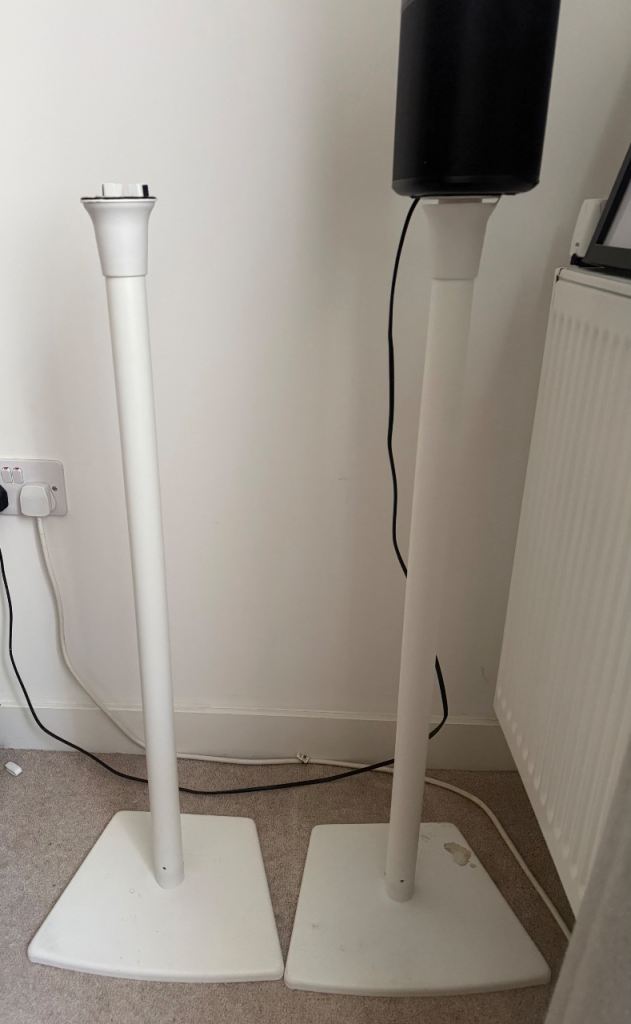 Sonos Speaker Stands WSS21/WSS22 - White, Good Condition