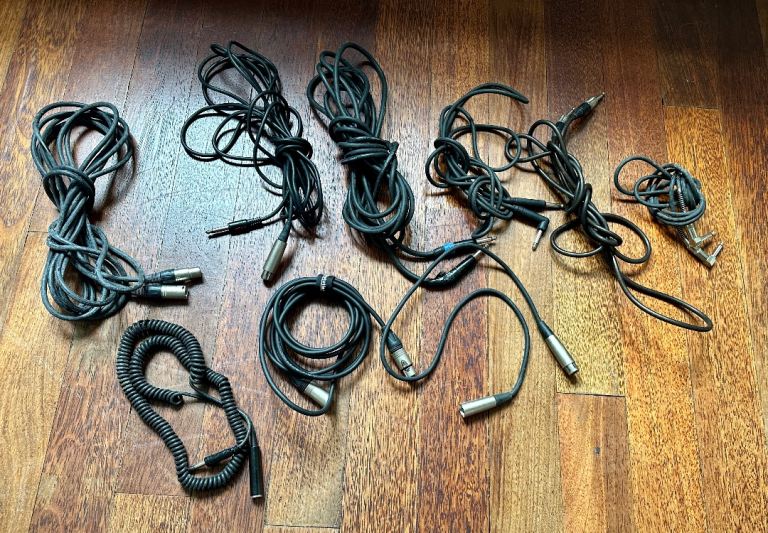 Audio Cable Bundle – XLR & Jack Leads