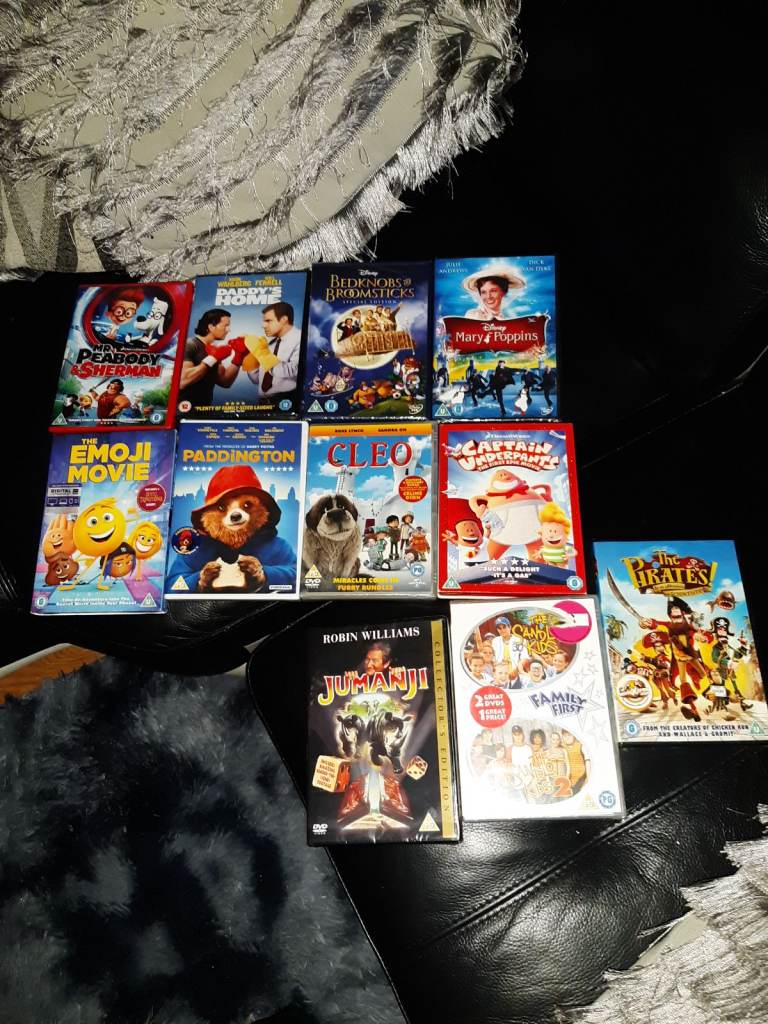 Brand new dvds thanks £1 each thanks 