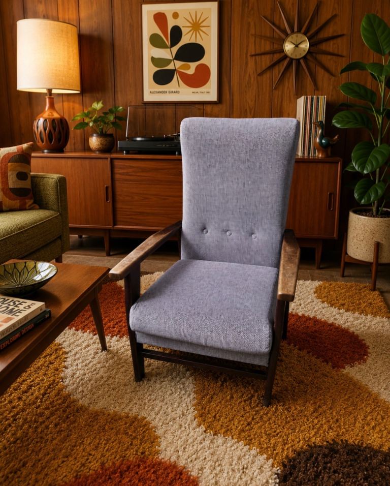 Mid century Retro Teak”Parker knoll” style Arm chair