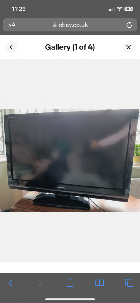 Toshiba 37-inch HD Ready LCD TV - Good Condition