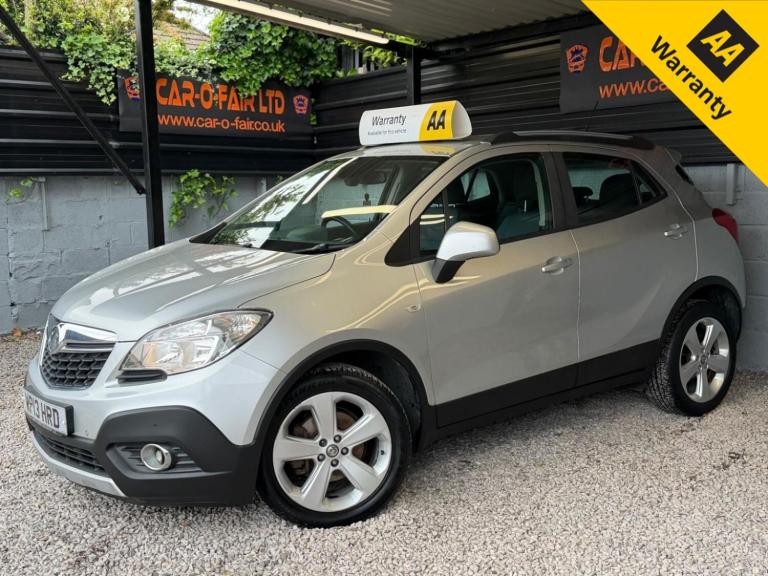 VAUXHALL MOKKA 1.7 CDTi Tech Line Silver Manual Diesel 2013+2 F-KEEPERS+SAT-NAV