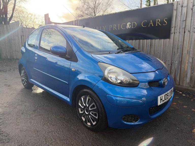 2009 Toyota AYGO 1.0 VVT-i Blue Euro 4 3dr HATCHBACK Petrol Manual