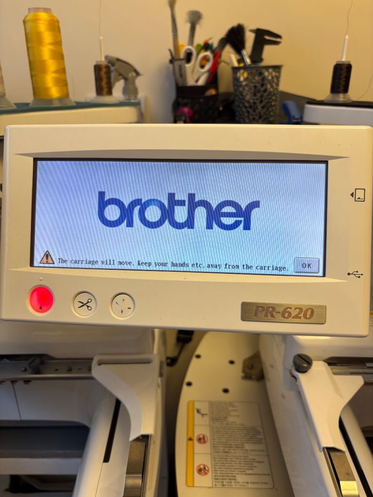 ONE OWNER Brother PR620 6 Needle Embroidery Machine