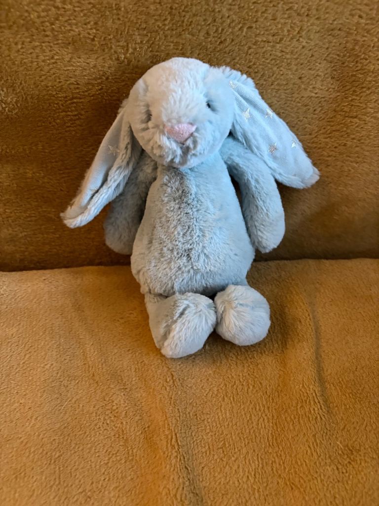 Jellycat small green twinkle bunny