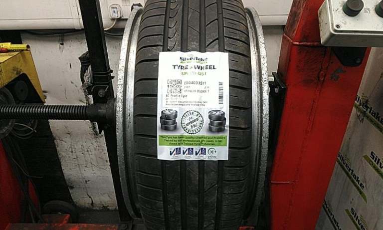 205 50 R17 93w Gtradial Fe2 Evo 7mm Partworn Pressure Tested Tyre