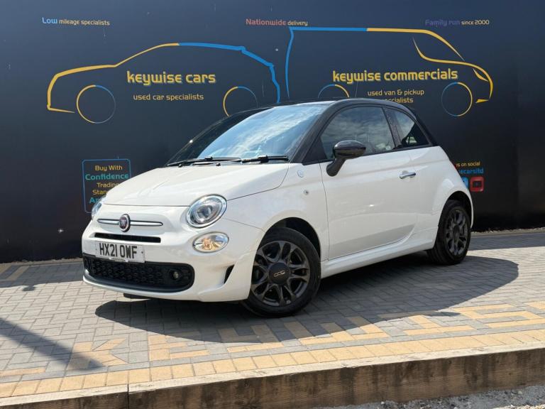 2021 Fiat 500 1.0 Mild Hybrid Hey Google 3dr HATCHBACK PETROL Manual