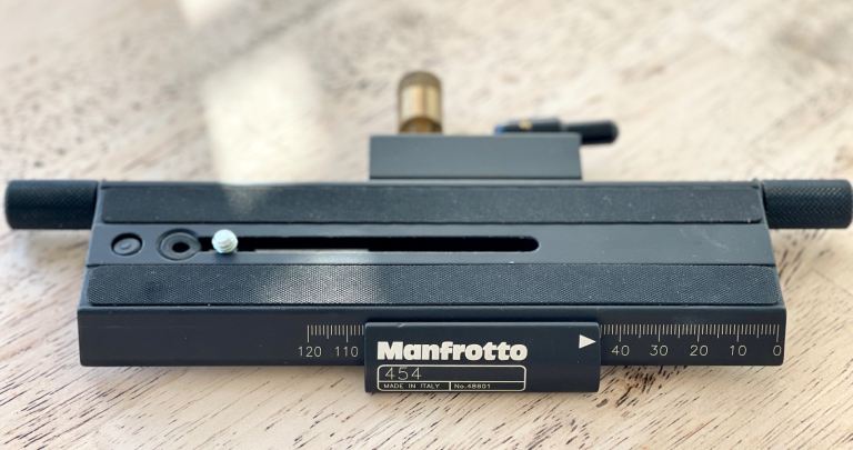 image for Manfrotto 454 Micro positioning sliding plate - collection Curdridge SO32