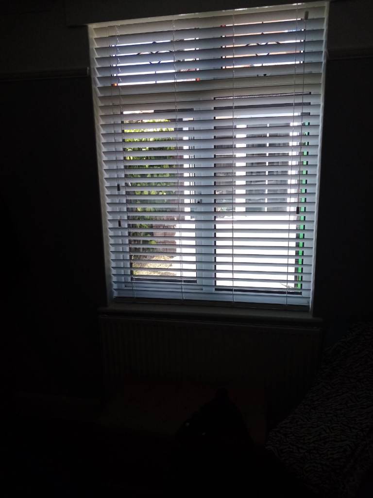 Dunelm White Venetian Blinds - New Condition