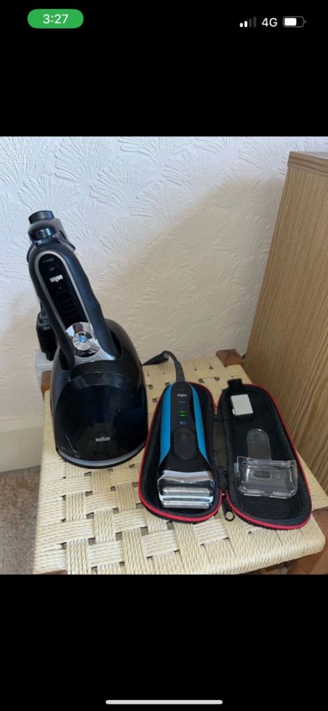 Braun electric shaver