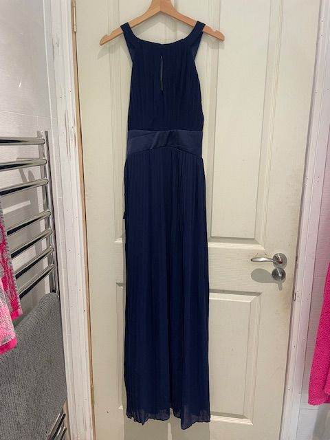 Little Mistress Navy Blue Long Dress Size 12 new with tags, Prom Dress Bridesmaid Dress