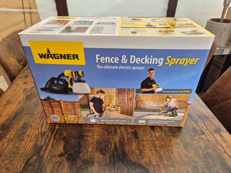 Brand new in box - Wagner Fence and Decking Sprayer 