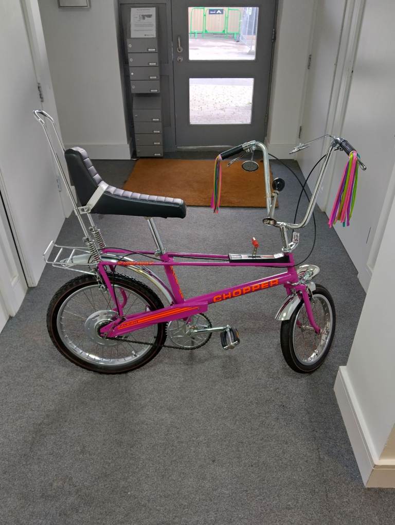 Raleigh Chopper Bike Mark 2 Pinky For Sale