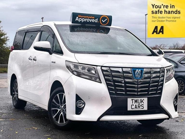 2017 Toyota Alphard 2.5 Hybrid 7 Seats PS CC Leather Roof LED TV Executive Lounge ULEZ Free MPV P...