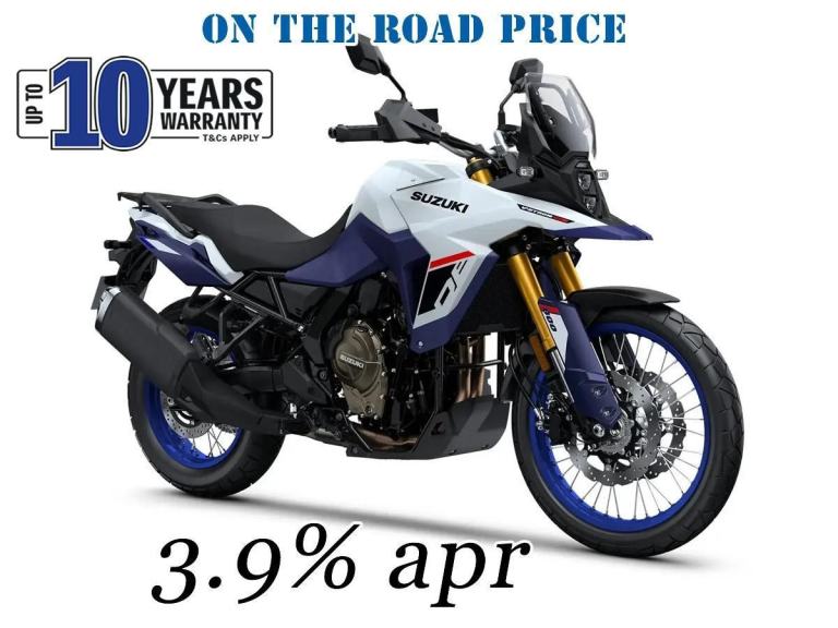 2026 Suzuki DL800 DE V-Strom, Vstorm, OTR pricing, 3.9% APR Finance